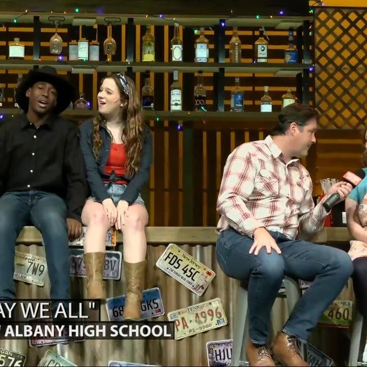 Keith Kaiser learns more about New Albany High School's 'May We All'